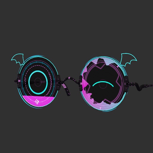 【VRC想定】シンクグラス / Sync Glasses