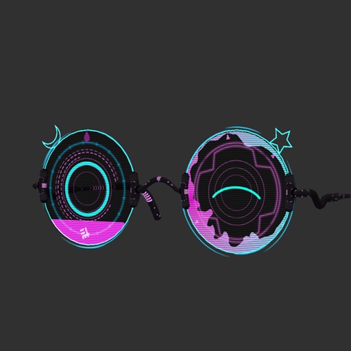 【VRC想定】シンクグラス / Sync Glasses