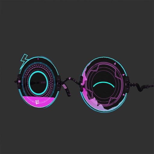 【VRC想定】シンクグラス / Sync Glasses