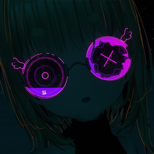 【VRC想定】シンクグラス / Sync Glasses