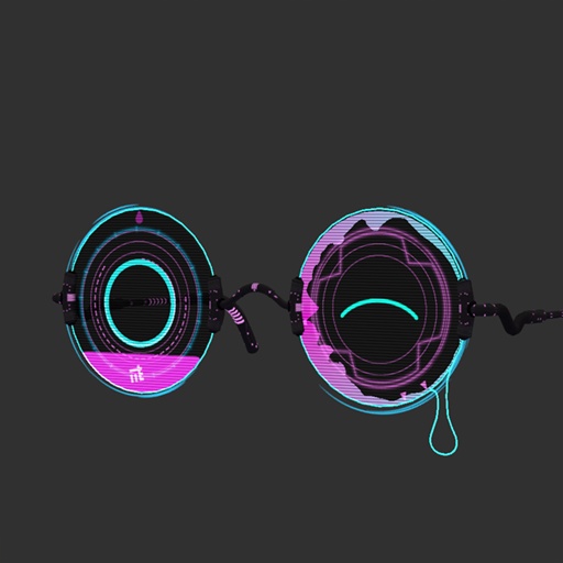 【VRC想定】シンクグラス / Sync Glasses