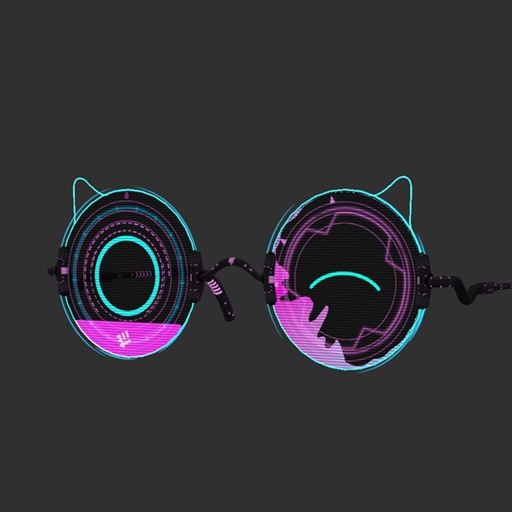 【VRC想定】シンクグラス / Sync Glasses