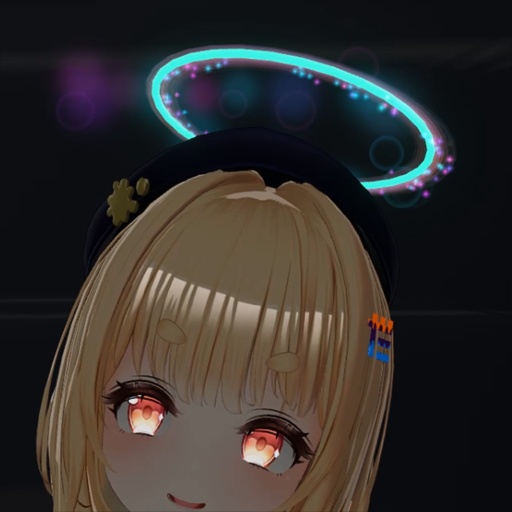 【VRC想定】ブラー天使の輪 / Blur Halo