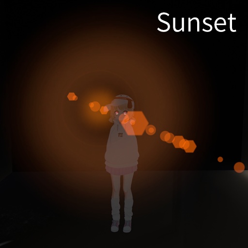 【VRC想定】レンズフレアシステム / Lens Flare System