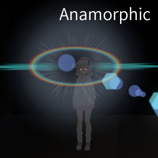 【VRC想定】レンズフレアシステム / Lens Flare System