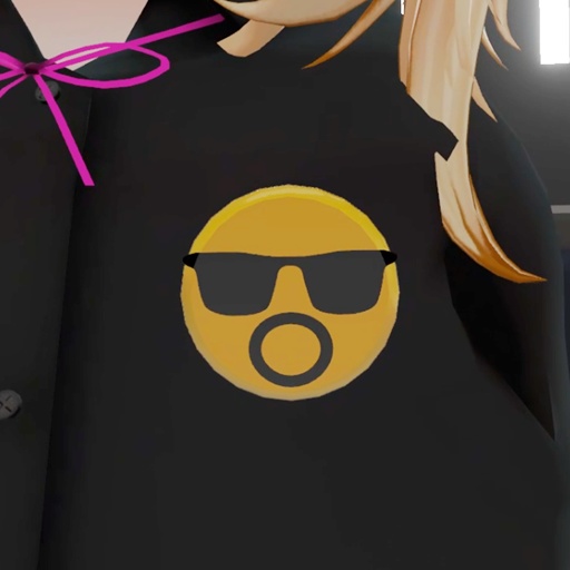 【VRC想定】フェイスバッジ / Face Badge