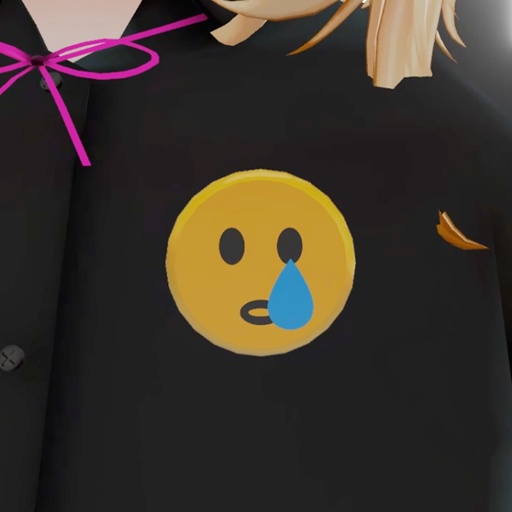 【VRC想定】フェイスバッジ / Face Badge