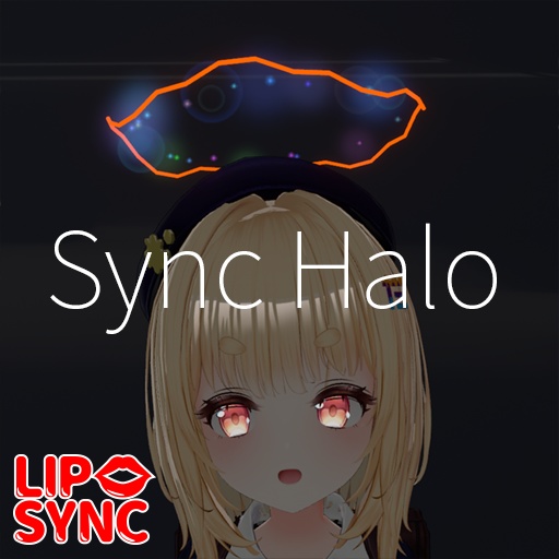 【VRC想定】シンクヘイロー / Sync Halo