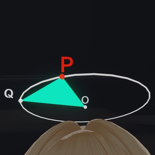 【VRC想定】動く点P天使の輪 / Point P Halo