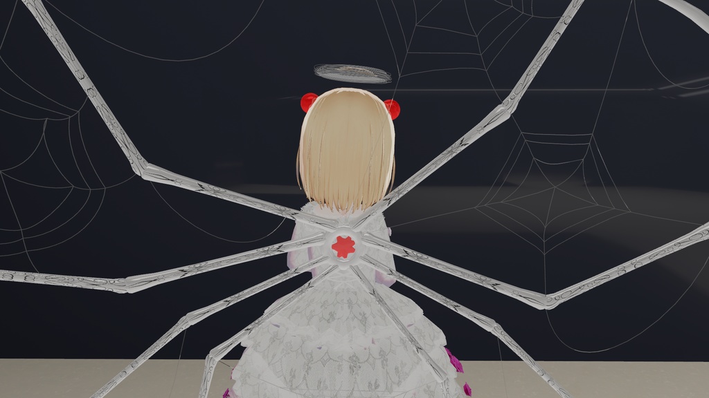【VRC想定】スパイダーウィングセット / Spider Wing Set