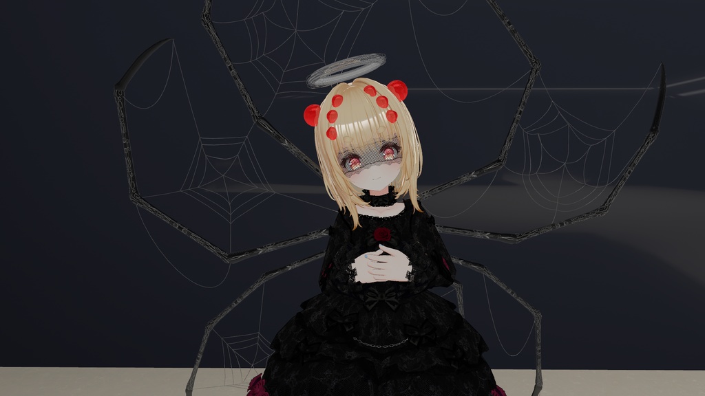 【VRC想定】スパイダーウィングセット / Spider Wing Set