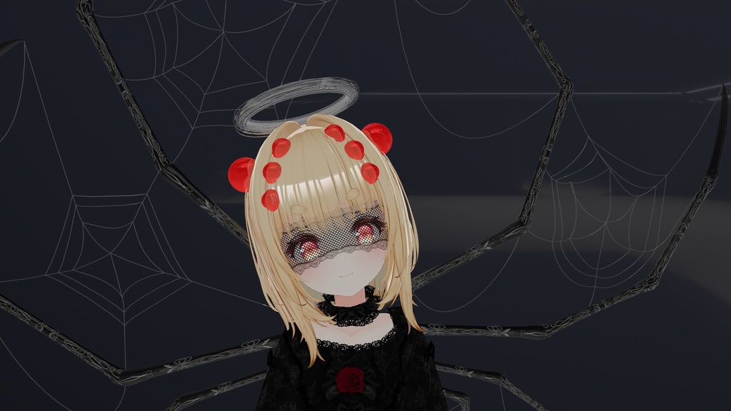 【VRC想定】スパイダーウィングセット / Spider Wing Set