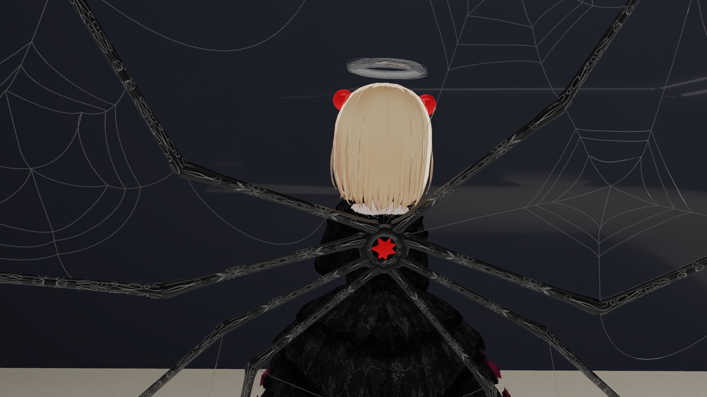 【VRC想定】スパイダーウィングセット / Spider Wing Set