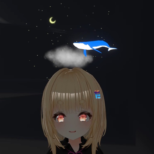 【VRC想定】ホエールヘイロー / Whale Halo