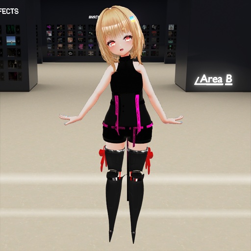 【VRC想定】サイバーレッグ / Cyber Leg