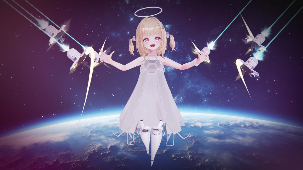 【VRC想定】サイバーレッグ / Cyber Leg