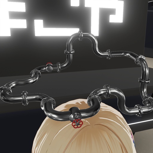 【VRC想定】水道管天使の輪 / Water Pipe Halo