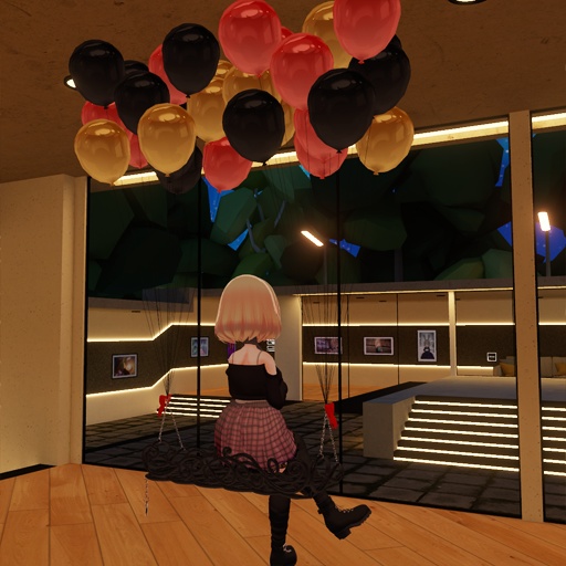 【VRC想定】風船ブランコ / Balloon Swing