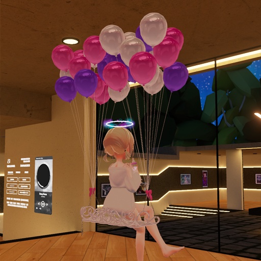 【VRC想定】風船ブランコ / Balloon Swing