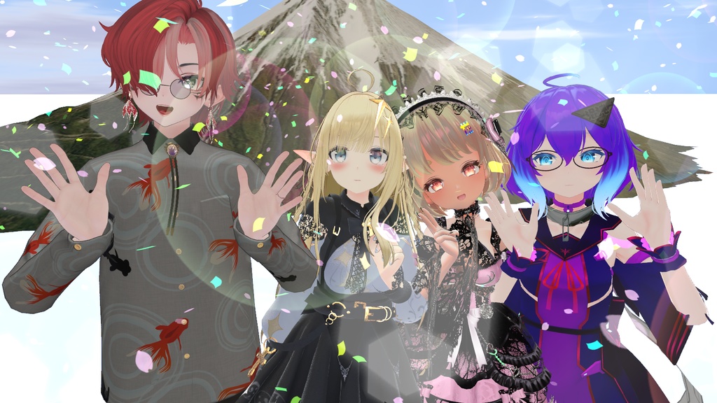 【VRC想定】カメラエフェクト / Camera Effects