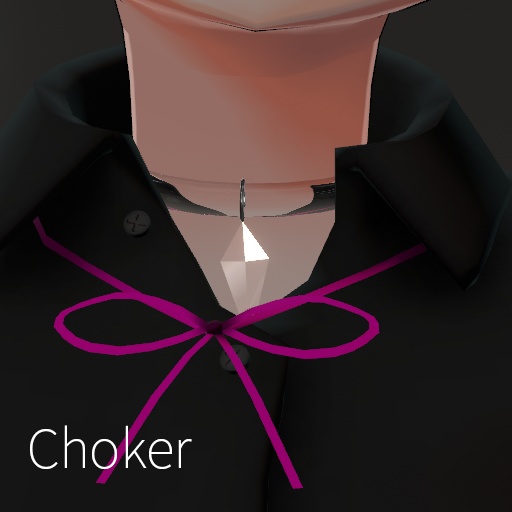 【VRC想定】クリスタルアクセサリーセット / Crystal Accessory Set