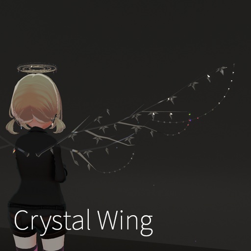 【VRC想定】クリスタルアクセサリーセット / Crystal Accessory Set