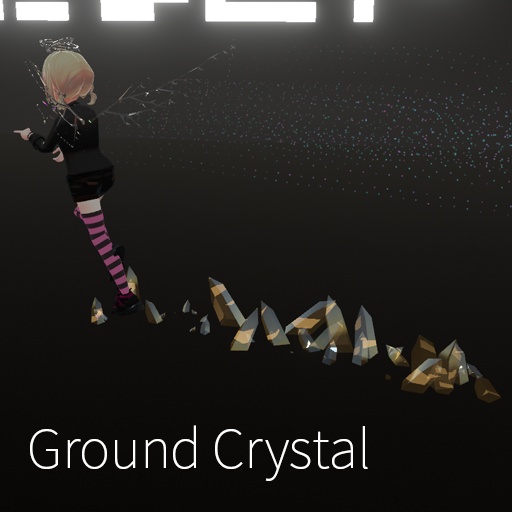 【VRC想定】クリスタルアクセサリーセット / Crystal Accessory Set