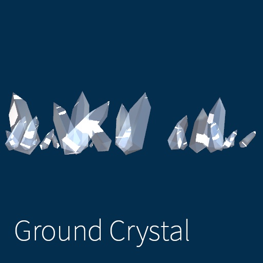 【VRC想定】クリスタルアクセサリーセット / Crystal Accessory Set