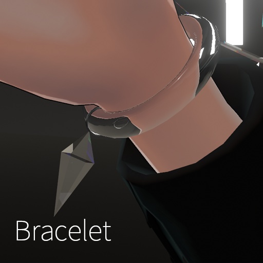 【VRC想定】クリスタルアクセサリーセット / Crystal Accessory Set