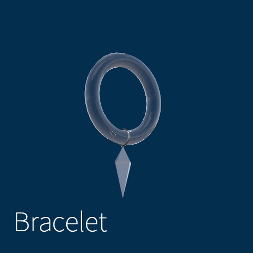 【VRC想定】クリスタルアクセサリーセット / Crystal Accessory Set