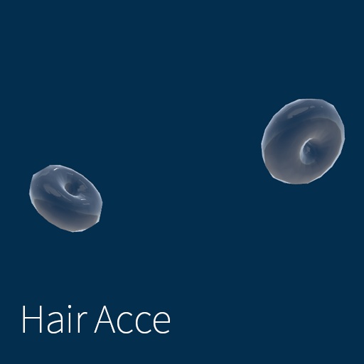 【VRC想定】クリスタルアクセサリーセット / Crystal Accessory Set