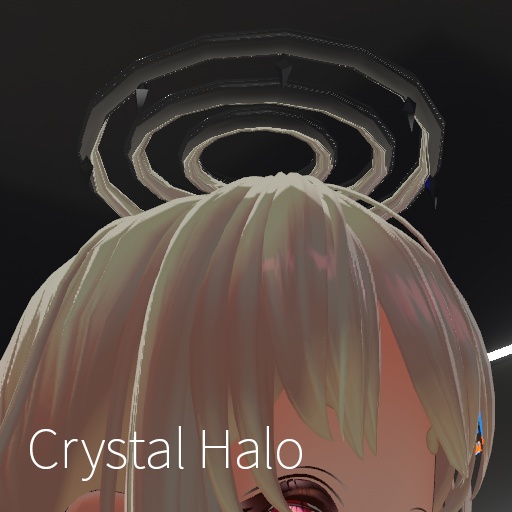 【VRC想定】クリスタルアクセサリーセット / Crystal Accessory Set