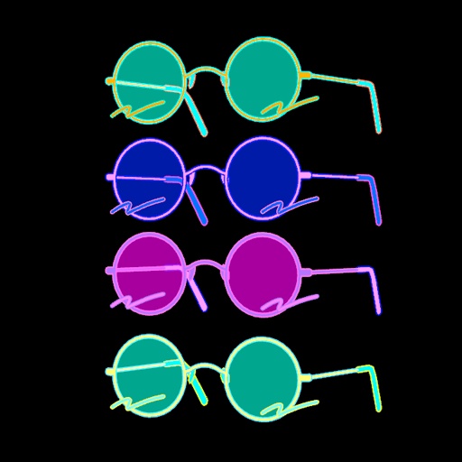 【VRC想定】シティポップグラス+ / CityPop Glasses+