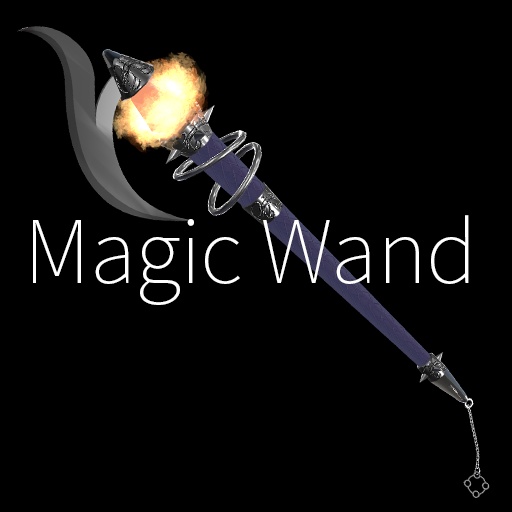 【VRC想定】マジックワンド / Magic Wand