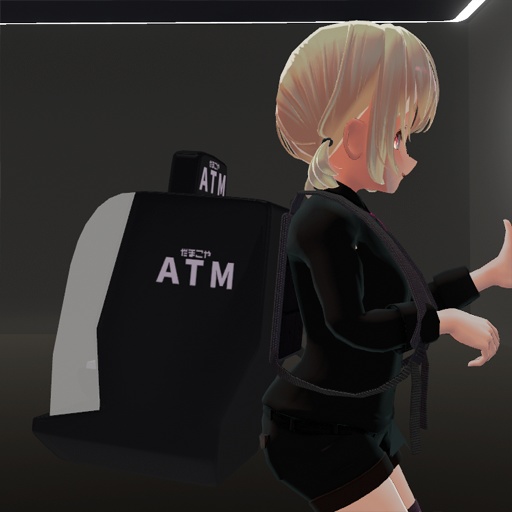 【VRC想定】ATMバックパック+ / ATM Backpack+