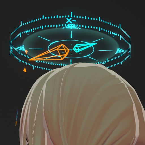 【VRC想定】コンパスヘイロー / Compass Halo