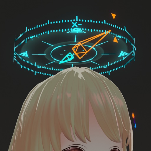 【VRC想定】コンパスヘイロー / Compass Halo