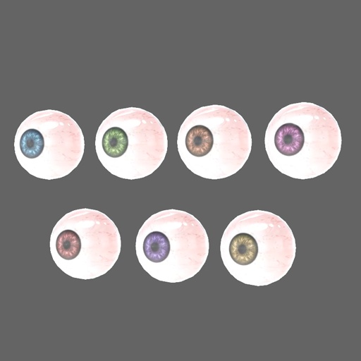 【VRC想定】眼球セット / Eyeball Set