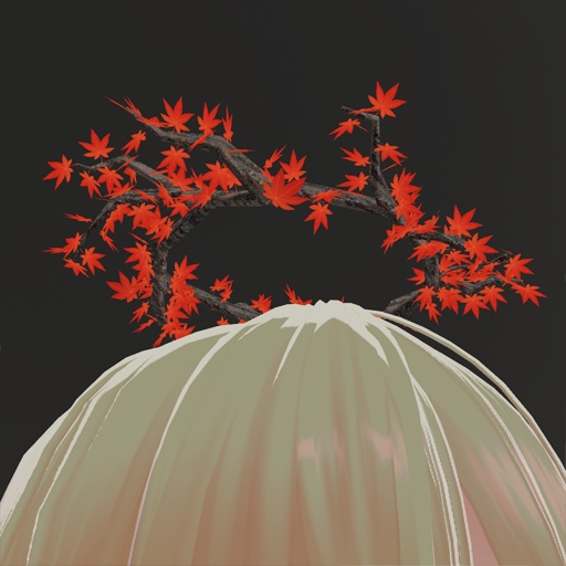 【VRC想定】もみじヘイロー / Momiji Halo