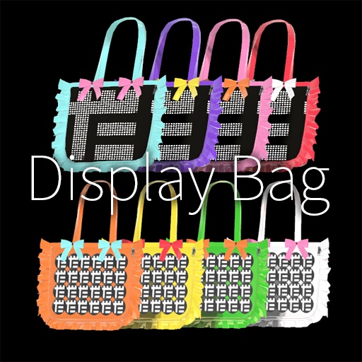 【VRC想定】ディスプレイバッグ / Display Bag