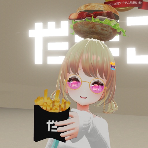 【VRC想定】ベーグルヘイロー / Bagel Halo