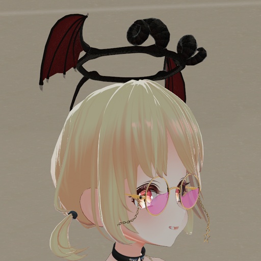 【VRC想定】デビルヘイロー / Devil Halo