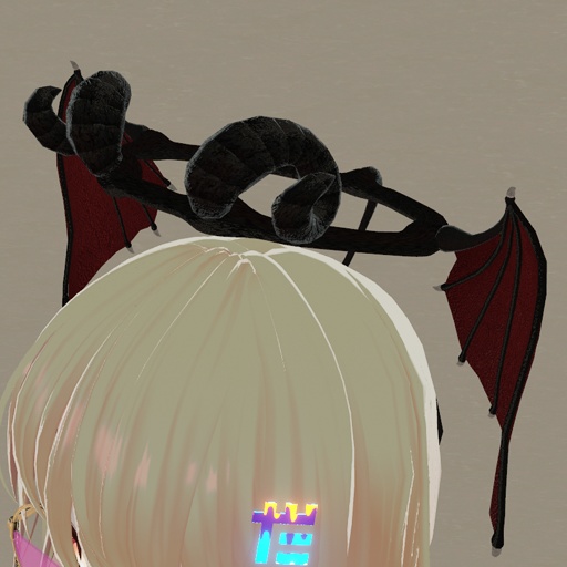 【VRC想定】デビルヘイロー / Devil Halo