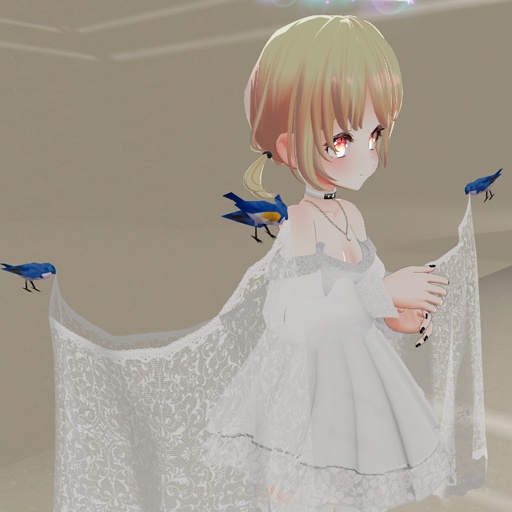 【VRC想定】バードベール / Bird Veil