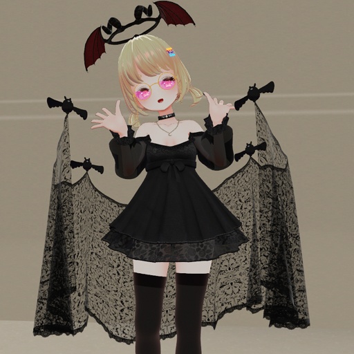 【VRC想定】バードベール / Bird Veil