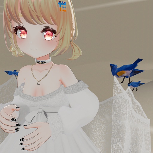 【VRC想定】バードベール / Bird Veil