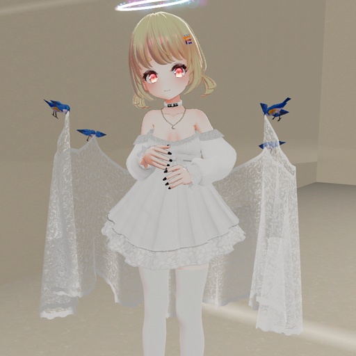 【VRC想定】バードベール / Bird Veil