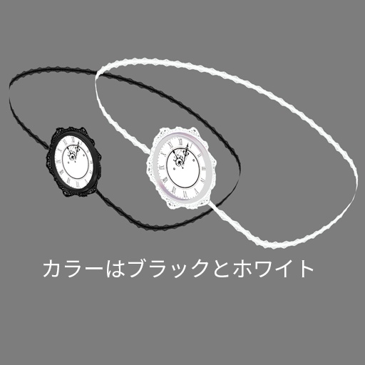 【VRC想定】時計眼帯 / Clock EyePatch