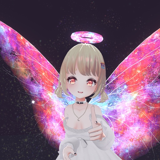 【VRC想定】ギャラクシーウィング / Galaxy Wings