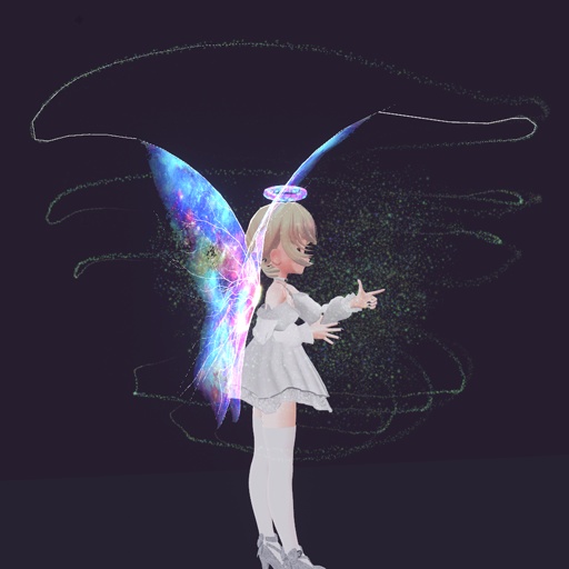 【VRC想定】ギャラクシーウィング / Galaxy Wings